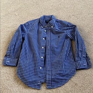 Kids Ralph Lauren Button Down Long Sleeve Shirt